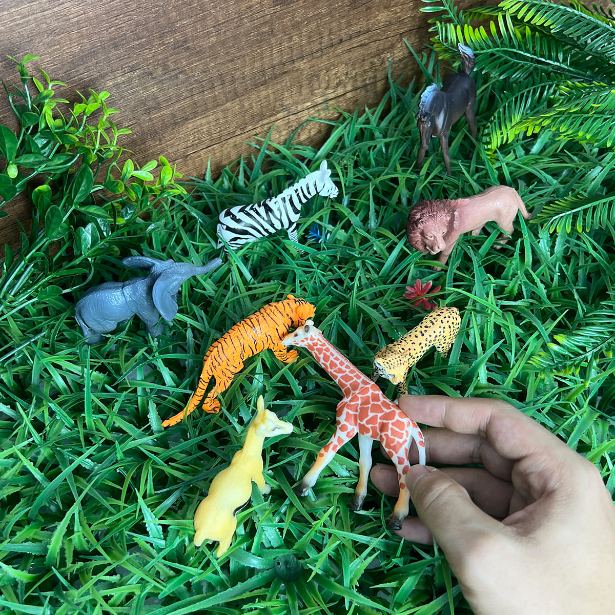 Miniatura 4 de Set de Animales x8 Salvajes AT144